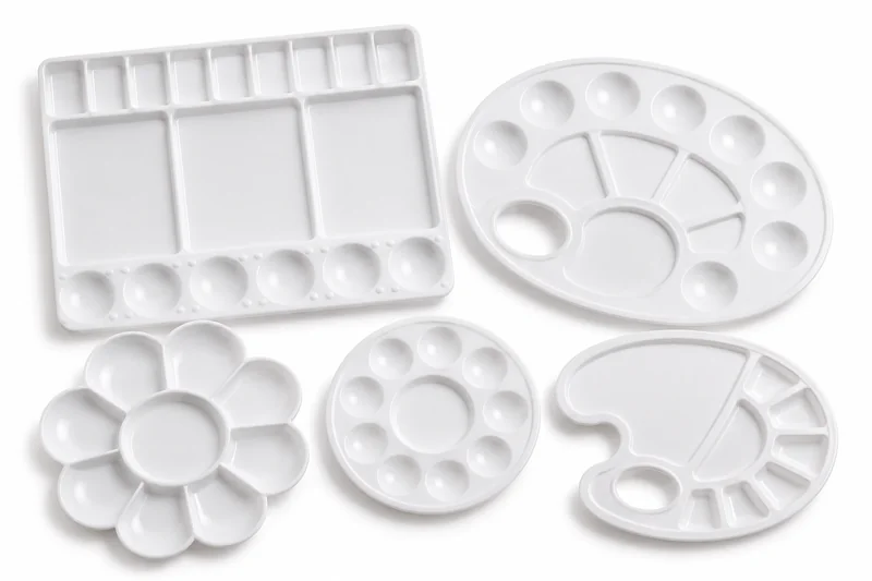 Palette component for painting set planning